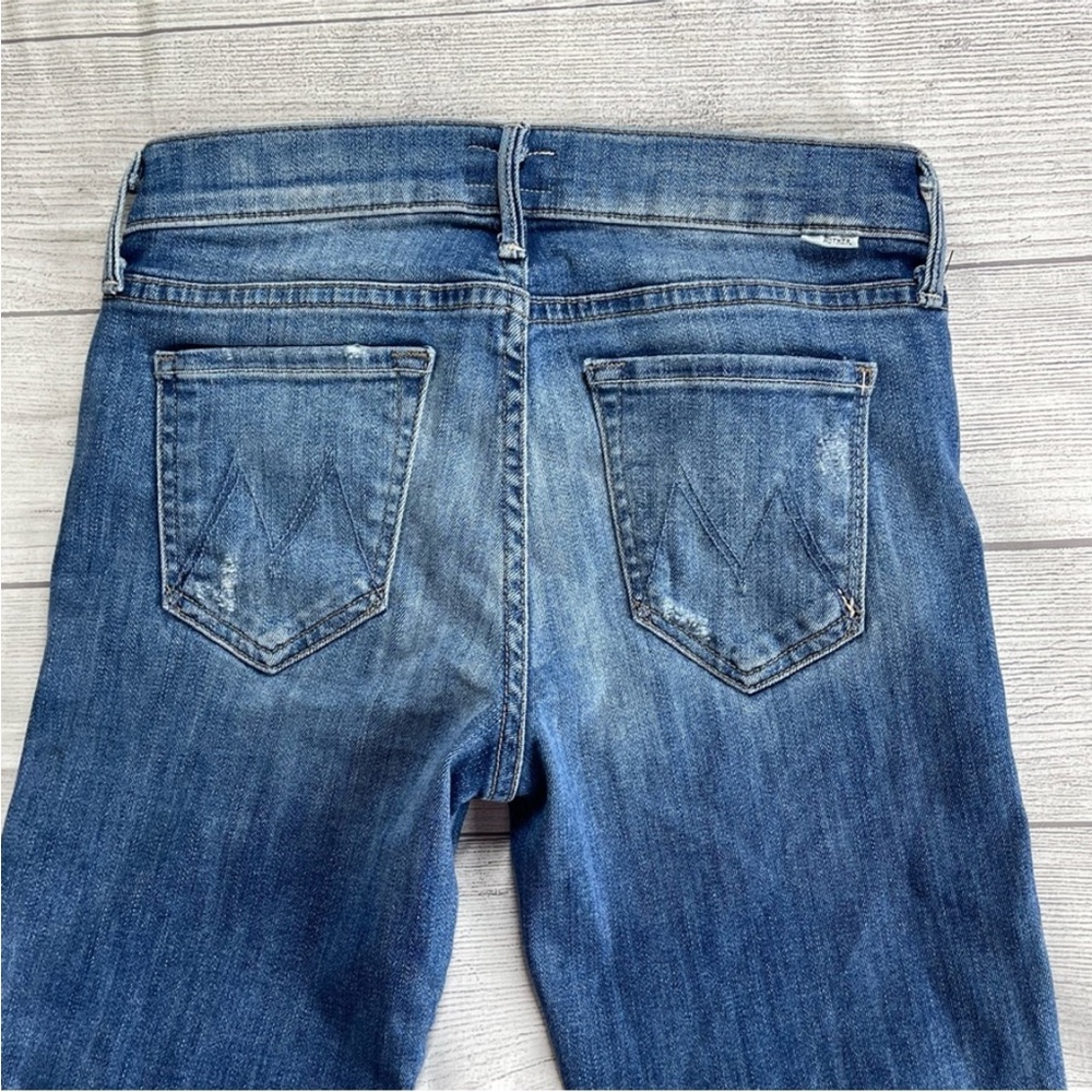 MOTHER Women’s Size 25  The Rascal Ankle High Five Slim Jeans.